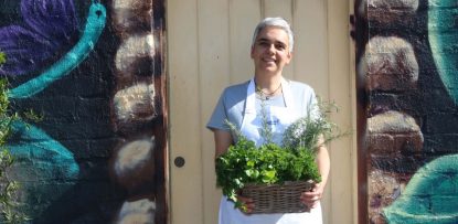 Angela Nicolettou runs Angela’s Kitchen in Northcote